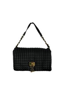 BLACK WOMEN'S FLAP BAG IN ROCCO BAROCCO ECO-LEATHER ROCCO BAROCCO | RBRB8304NERO